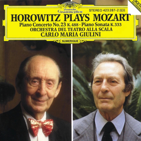 Piano Concerto No.23 in A, K.488 – Allegro in A (1786) – Wofgang Amadeus Mozart/Horowitz/Giulini