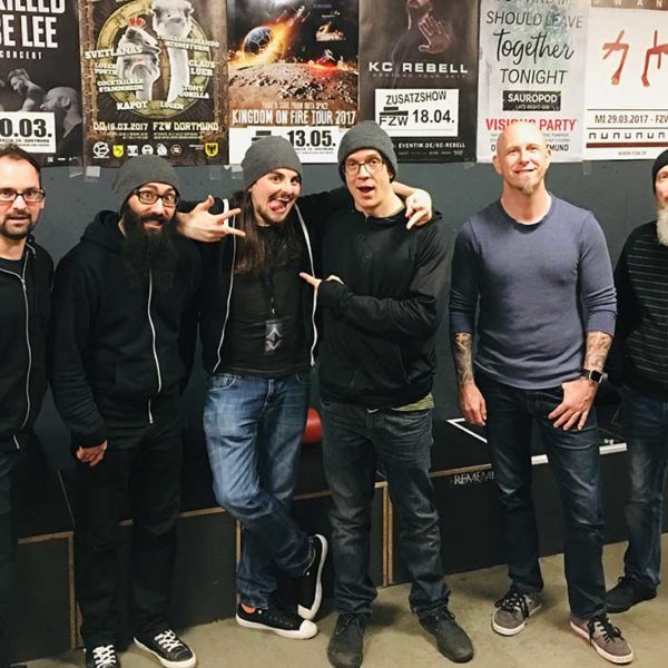 Meeting Devin Townsend Project @ FZW, Dortmund