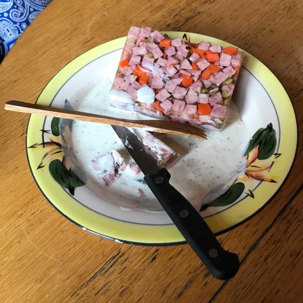 German Sülze – First Time Tasting