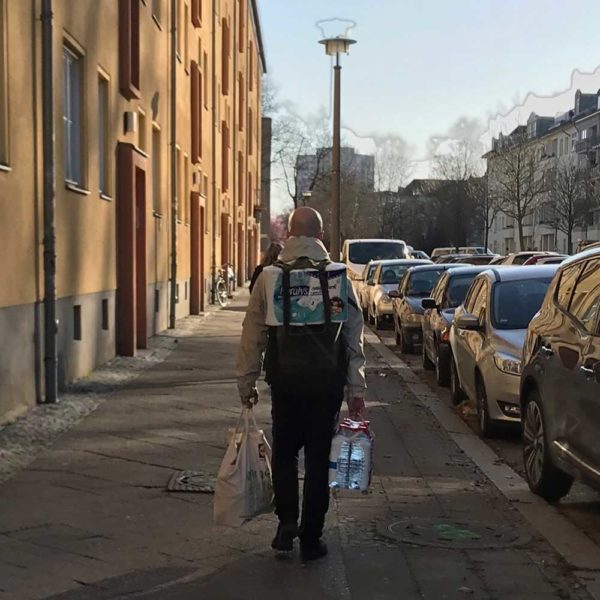 Male Street Walker – Berlin, Germany