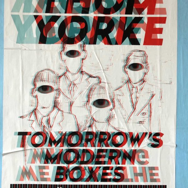 Thom Yorke Tourposter “Tomorrow‘s Modern Boxes”