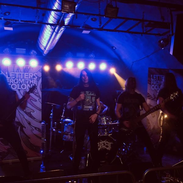 Letters From The Colony (22.02.2019) Mergener Hof, Trier Decapitated Tour 2019